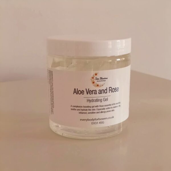 Aloe Vera and Rose Hydrating Gel Product Photo Aloe Vera & Rose Gel